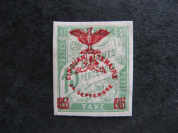 Nouvelle-Calédonie: TB Timbre-Taxe N° 10, Neuf X . - Timbres-taxe