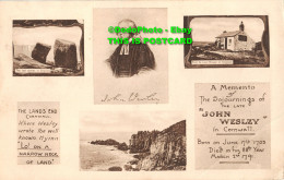 R453767 A Memento Of The Sojournings Of The Late John Wesley In Cornwall. R. Wil - World