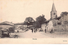 PAROIS : Vue Interieur Du Village, Eglise - Tres Bon Etat - Andere & Zonder Classificatie