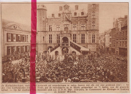 Venlo - Katholiekendagen, Vaandelgroet - Orig. Knipsel Coupure Tijdschrift Magazine - 1926 - Unclassified