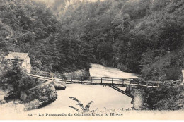 GENISSIAT : La Passerelle De Genissiat, Sur Le Rhone - Tres On Etat - Non Classés