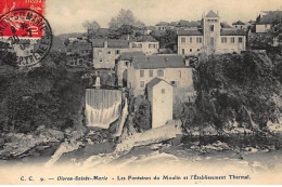 ORLONS-Ste-MARIE : Les Fontaines Du Moulin Et L'etablissement Thermal - Tres Bon Etat - Oloron Sainte Marie