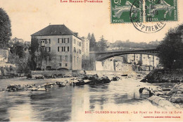 ORLONS-Ste-MARIE : Le Pont En Fer Sur Le Gave - Tres Bon Etat - Oloron Sainte Marie