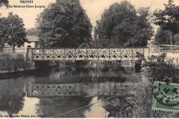 TROYES : La Seine Au Cours Jacquin - Tres Bon Etat - Troyes