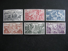 Nouvelle-Calédonie: TB Série PA N°55 Au PA N°60, Neufs XX . - Unused Stamps
