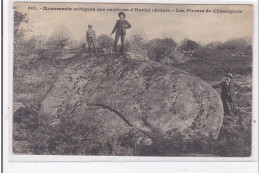 HURIEL : Monument Celtiques Des Environs D'huriel, Les Pierres De Chassignole - Tres Bon Etat - Autres & Non Classés