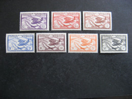 Nouvelle-Calédonie: TB Série PA N°39 Au PA N°45, Neufs X . - Unused Stamps