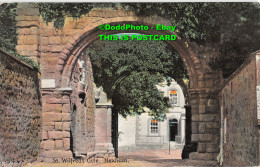 R453373 St. Wilfreds Gate. Hexham. Fine Art Post Cards. Christian Novels Publish - World