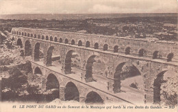 30-LE PONT DU GARD-N°5148-D/0331 - Autres & Non Classés