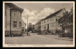 AK Martinroda, Partie In Der Elgersburger-Strasse  - Elgersburg