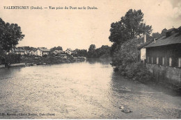 VALENTIGNEY : Vue Prise Du Pont Sur Le Doubs - Tres Bon Etat - Valentigney