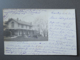 CHAMPÉRY - CARTE PHOTO - CIRCULÉE EN 1904 - Champéry