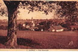 LANGY : Vue Generale - Etat - Autres & Non Classés