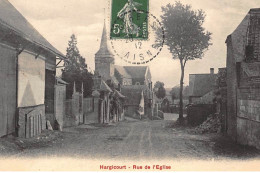 HARGICOURT : Rue De L'eglise - Etat - Other & Unclassified