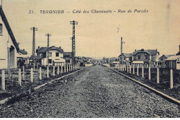 TERGNIER : Cite Des Cheminots, Rue De Paradis - Etat - Other & Unclassified