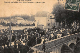 CHATEAU-THIERRY : Souvenir De La Fete Jean De La Fontaine é3 Juin 1907 - Etat - Chateau Thierry