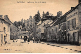 GANDELU : La Grande Rue Et La Mairie - Etat - Other & Unclassified