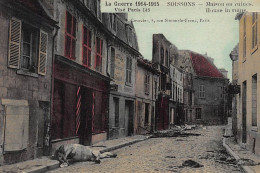 SOISSONS : Maison En Ruines, Guerre 1914-1915 - Etat - Soissons