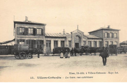 VILLERS-COTTERETS : La Gare Vue Exterieure - Etat - Villers Cotterets