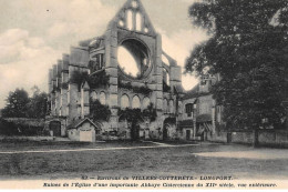 LONGPONT : Ruines De L'eglise D'une Importante Abbaye Cistercienne Du XIIe Siecle Vue Exterieure - Tres Bon Etat - Other & Unclassified