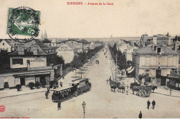 SOISSONS : Avenue De La Gare - Etat - Soissons