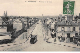 SOISSONS : Avenue De La Gare - Tres Bon Etat - Soissons