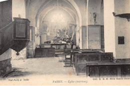 PAISSY : Eglise (interieur) - Tres Bon Etat - Other & Unclassified