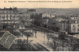 NOGENT-le-PERREUX : Panorama Du Quartier Du Pont De Mulhouse La Grande Rue - Tres Bon Etat - Sonstige & Ohne Zuordnung