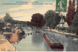 NOGENT-sur-MARNE : Vue Prise Du Pont, L'ile Fanac - Tres Bon Etat - Nogent Sur Marne