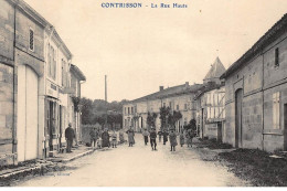 CONTRISSON : La Rue Haute - Tres Bon Etat - Sonstige & Ohne Zuordnung