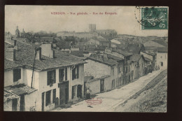 55 - VERDUN - VUE GENERALE - RUE DES REMPARTS - EDITEUR MARTIN-COLARDELLE - Verdun