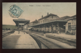 55 - VERDUN - LA GARE DE CHEMIN DE FER - LES QUAIS - EDITEUR A. DIDIER - Verdun