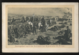 57 - GRAVELOTTE - GRAVURE DE LA BATAILLE DE ST-PRIVAT - GUERRE DE 1870 - Sonstige & Ohne Zuordnung