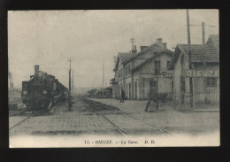 57 - DIEUZE - TRAIN EN  GARE DE CHEMIN DE FER - Dieuze