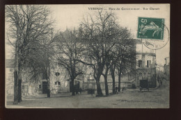 55 - VERDUN - PLACE DU GOUVERNEMENT - RUE CHEVERT - EDITEUR PAUL GAROT - Verdun