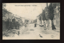 55 - THILLOT-SOUS-LES-COTES - RUE BASSE - EDITEUR MILLOT-CUNY - Sonstige & Ohne Zuordnung