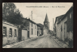 55 - VILLOTTE-SUR-AIRE - RUE DE PIERREFITTE - SANS EDITEUR - Sonstige & Ohne Zuordnung