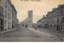 GANNAT : Place De L'eglise - Tres Bon Etat - Autres & Non Classés