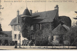 LE THEIL : Chateau Des Genevriers, Cours D'entrée - Etat - Other & Unclassified