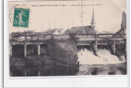 SAINT-REMY-sur-AVRE : Chute Des Vannes Du Vieux Moulin - Tres Bon Etat - Sonstige & Ohne Zuordnung