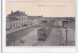 COURTALAIN : La Gare, Vue Prise A L'ouest - Tres Bon Etat - Other & Unclassified