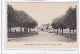 TERMINIERS : Vue Prise Sur La Place Du Marché - Tres Bon Etat - Autres & Non Classés