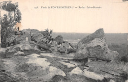77-FONTAINEBLEAU LA FORET ROCHER SAINT GERMAIN-N°5148-H/0175 - Fontainebleau