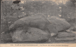 77-FONTAINEBLEAU LA PIEUVRE DES ROCHERS-N°5148-H/0083 - Fontainebleau