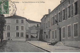 WASSY : La Sous-prefecture Et Le College - Etat - Wassy