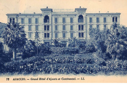 AJACCIO : Grand Hotel D'ajaceio Et Continental - Etat - Ajaccio