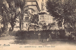 AJACCIO : Statue Du Premier Consul - Tres Bon Etat - Ajaccio