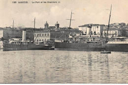AJACCIO : Le Port Et Les Courriers - Tres Bon Etat - Ajaccio