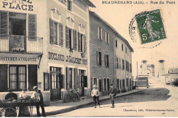 BEAUREGARD : Rue Du Pont, Hotel De La Place, Voitures à Volonte, Ducloud J. Galichet Succ - Tres Bon Etat - Non Classés