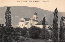 SAINT-MARTIN-de-BAVEL : L'eglise - Tres Bon Etat - Ohne Zuordnung